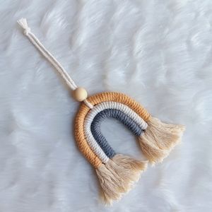 Handmade Macrame Rainbow